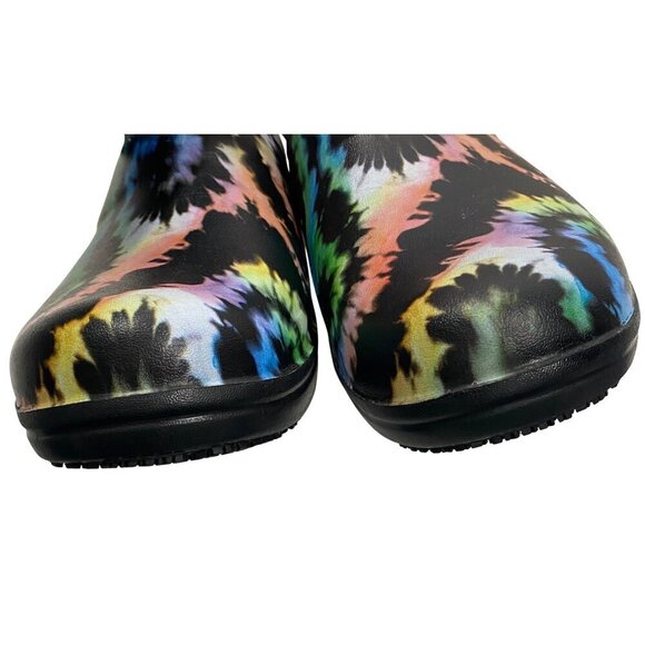 Crocs Classic Tie-Dye Clogs Unisex Size 10 Comfortable Lightweight Slip-On - Picture 3 of 9